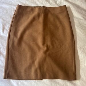 J Crew Wool Pencil Skirt. Size 8.